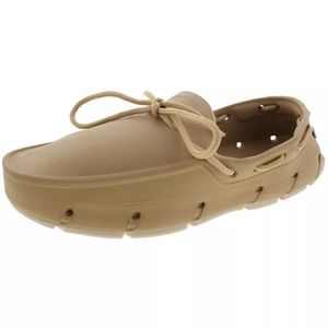 Tucket men’s size 8 rubber plastic boat shoes EUC